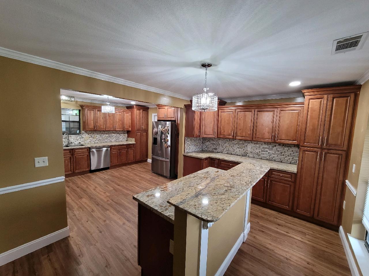 Hinesville kitchen cabinetry project