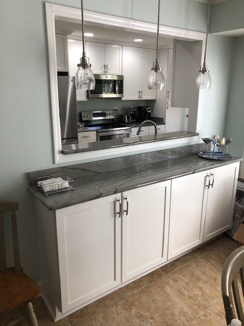 remodeled kitchen space