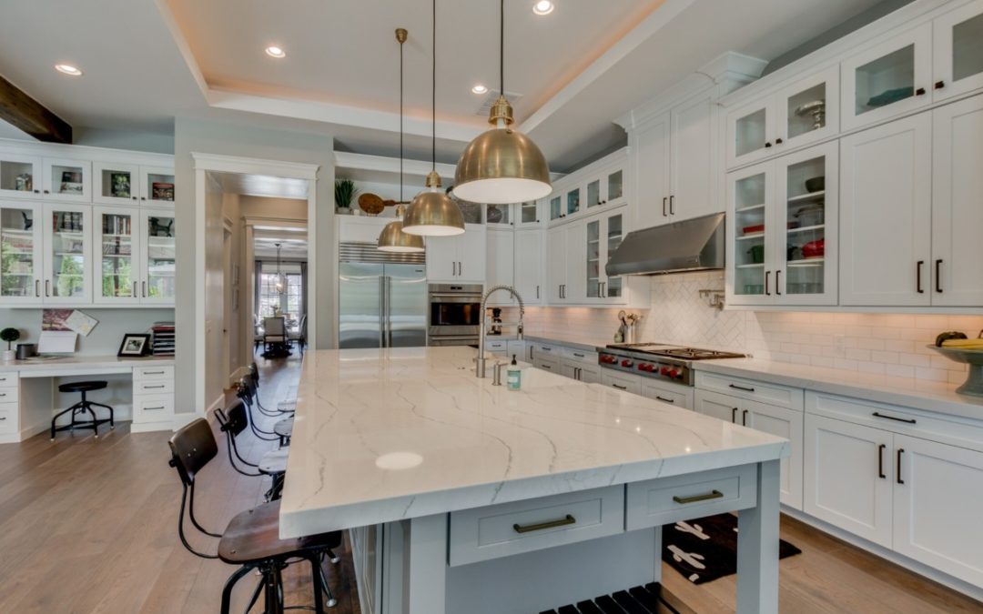 remodeled kitchen as seen on Redfin